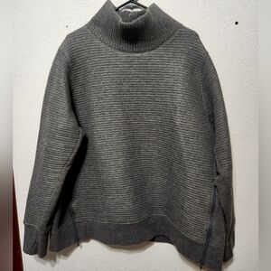 Cozy Gray Turtleneck Sweater